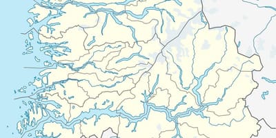 Mapa de vells Noruega