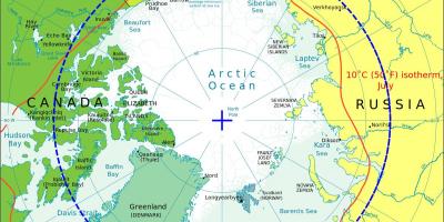 Àrtic Noruega mapa